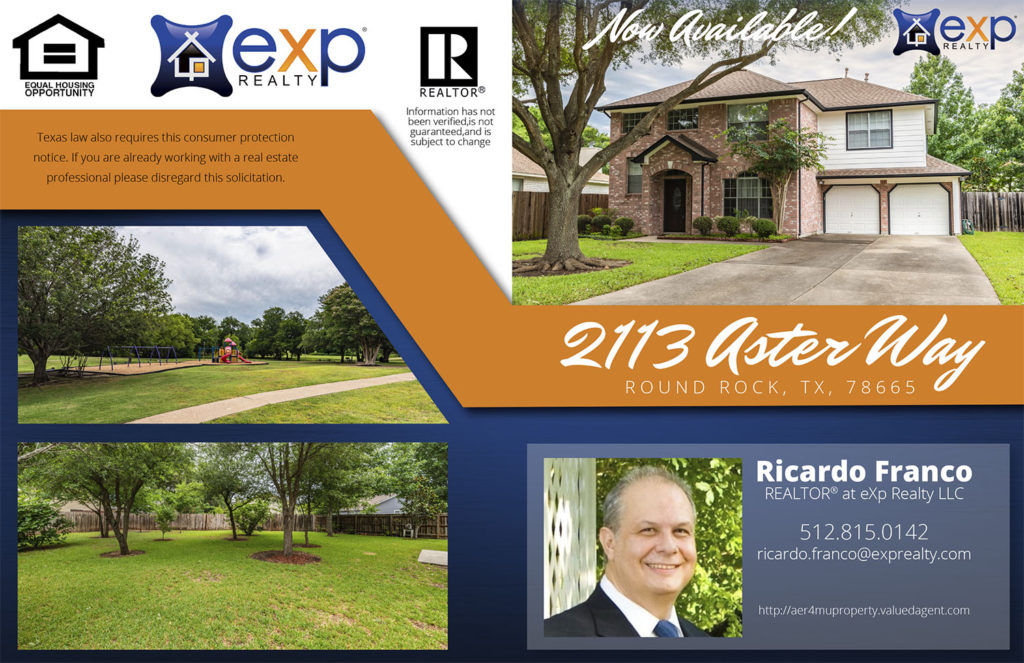 Professional Realtor Flyer Graphic Design and Printing