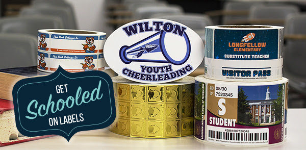 Custom Labels and Stickers Back to School