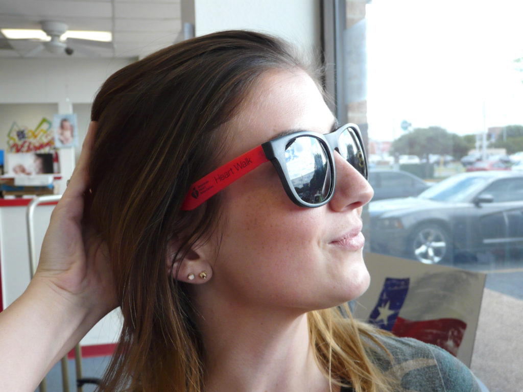 Custom Wayfairer Sunglasses American Heart Austin