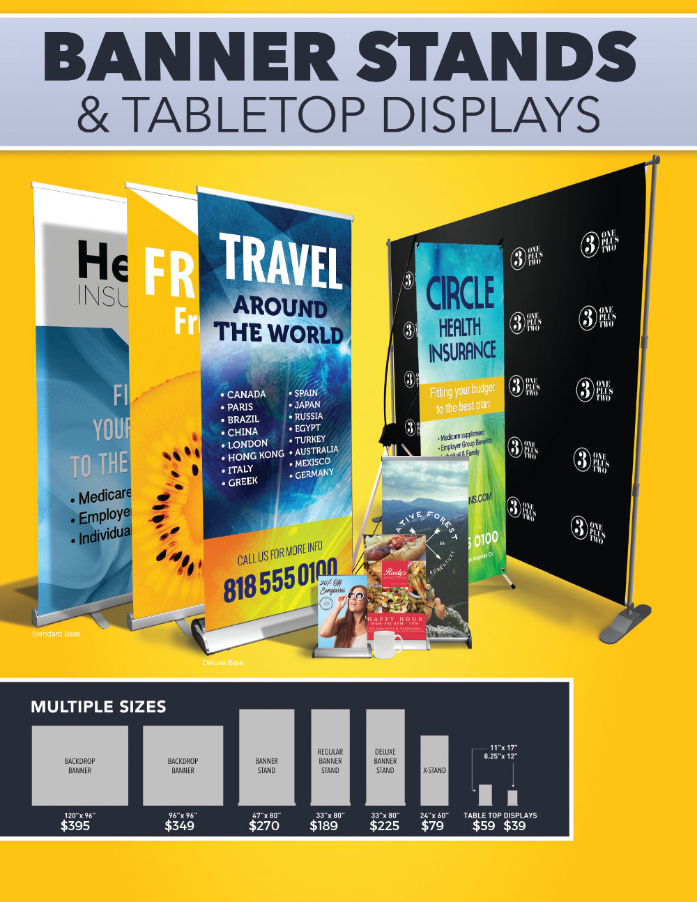 Custom Banner Stand Pricing