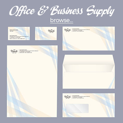 Office Business Forms Copies Stationery Business Cards Letterhead Memo Pads Pens Binders Folders Labels