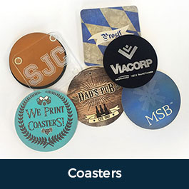 Custom Coaster Printing for Parties and Events