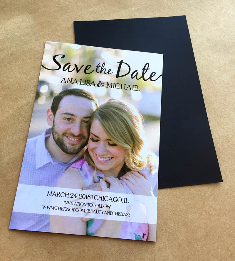 Magnetic Save the Date