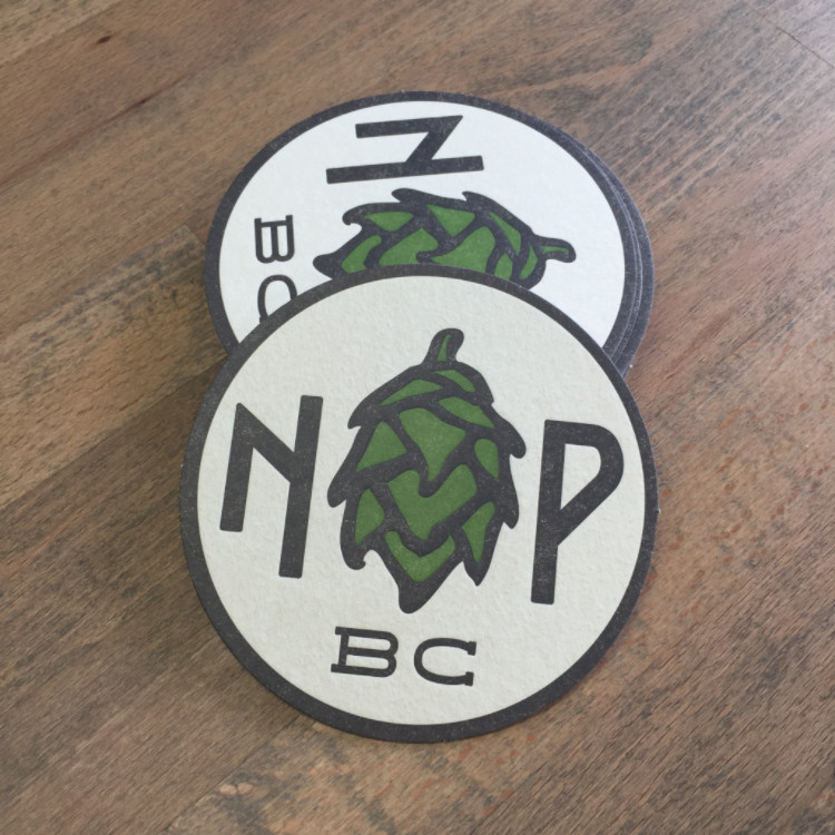 Best Beer Pub Brewery Custom Printed Coasters