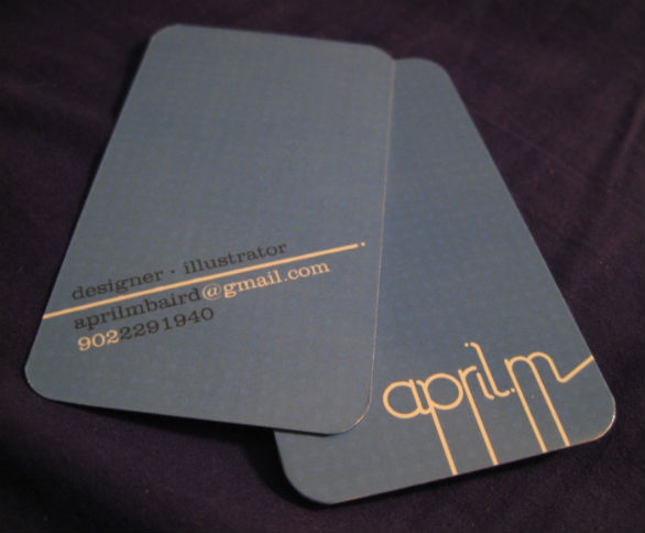 Custom Printed Designer Business Card