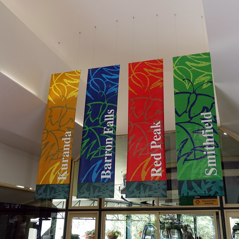 Vertical Hanging Custom Banners