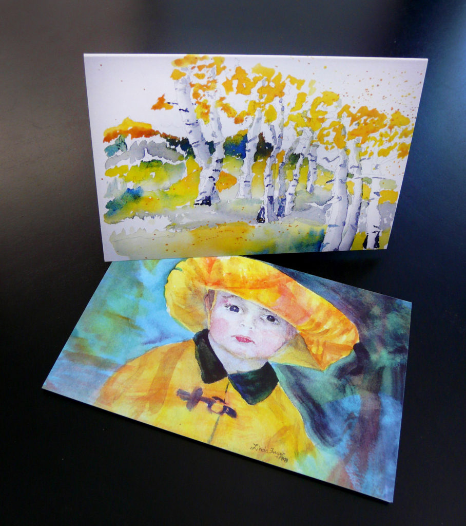 Custom Greeting Cards by Local Artist Linda Fryer