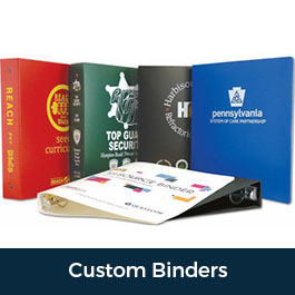 Custom Printed Binders and Notebooks