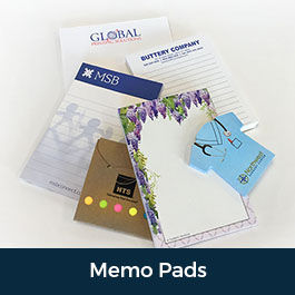 Custom Printed Memo Pads Notepads Scratch Pads Branding Business Office Supply