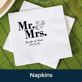 Napkins Party Tableware Custom Printed