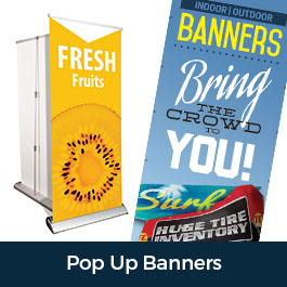 Pop Up Banner Retractable Banners Trade Show Display