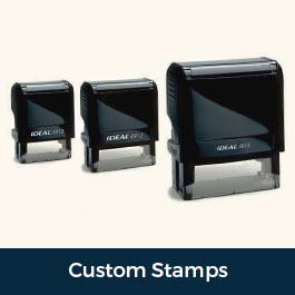 Custom Rubber Self Inking Stamps
