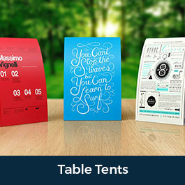 Table Tents and Table Signs